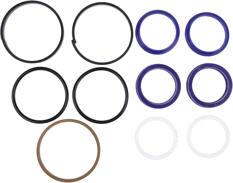 WQSING Power Steering Cylinder Seal Kit 83957762 Compatible with Ford 6610 7710 7610 5610 New Holland TB80 TB85 TB90 TB100 TB110 TB120 6610S 7610S 8010 CAR49101 S.12911 - Image 2